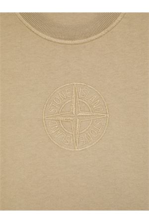 T-shirt ricamata con logo STONE ISLAND KIDS | K1S162100009S0050V009A